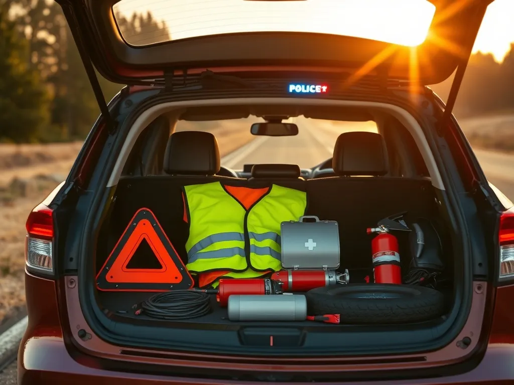 Obowiązkowe wyposażenie auta i najczęstsze kontrole policji